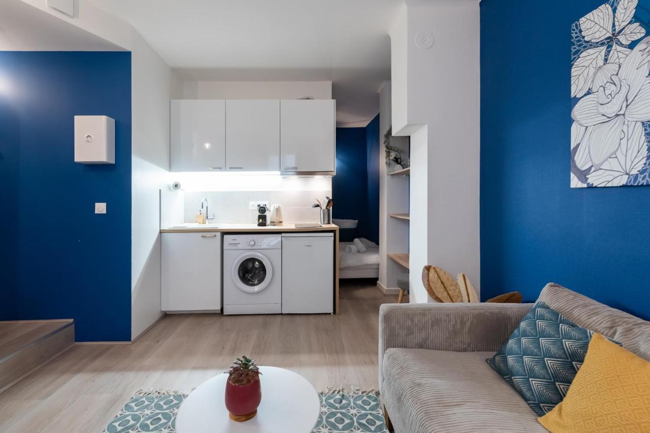 Studio Blue Confort , Proche Gare Part Dieu Apartamento Villeurbanne Exterior foto
