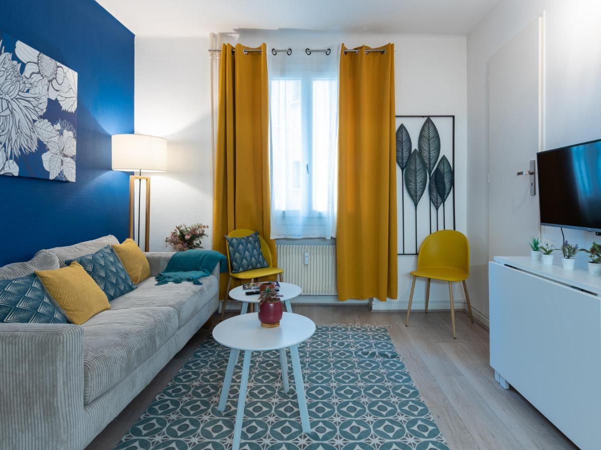 Studio Blue Confort , Proche Gare Part Dieu Apartamento Villeurbanne Exterior foto